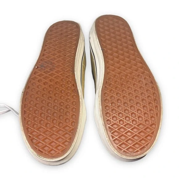 VANS SK8-HI Reissue (Vintage) Black/Olive Suede Women Sz 8 / Men Sz 6.5 - Picture 7 of 9